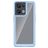Mobigear Crystal Coque OPPO Reno 8 5G Coque arrière Rigide - Transparent / Bleu