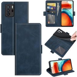 Mobigear Slim Magnet Housse POCO X3 GT Etui Porte-Monnaie - Dark Blue