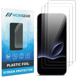 Mobigear iPhone 17 Pro Max Protection d'écran Film - Compatible Coque (Lot de 3)