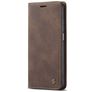 Caseme 013 Housse Xiaomi Mi 10T Pro Etui Porte-Monnaie - Marron