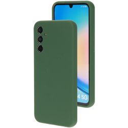 Mobiparts Coque Samsung Galaxy A34 Coque arrière en Silicone - Forest Green