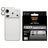 PanzerGlass FENDER iPhone 17 Pro Aluminium Protection caméra - Compatible coque - Argent