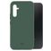 Mobilize Rubber Gelly Coque Samsung Galaxy A34 Coque arrière en TPU Souple - Matt Green