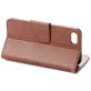 Mobigear Flowers Housse iPhone SE (2020) Etui Porte-Monnaie - Marron