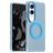 Mobigear Shockproof Coque OnePlus Nord CE 4 Lite MagSafe Coque arrière Rigide - Bleu