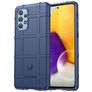 Mobigear Rugged Shield Coque Samsung Galaxy A73 Coque arrière en TPU Souple Anti-Chocs - Bleu