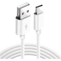 Mobigear - Câble USB-A vers USB-C 1 mètre - Blanc