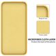 Mobigear Colors Coque Samsung Galaxy A55 Coque arrière en Silicone - Jaune