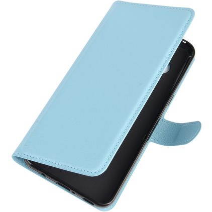 Mobigear Classic Housse LG V60 ThinQ Etui Porte-Monnaie - Bleu