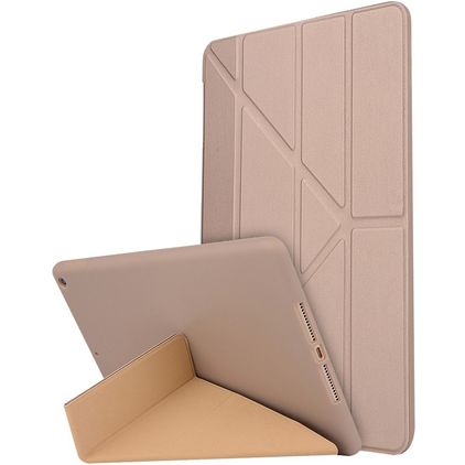 Mobigear Origami Coque iPad 9 (2021) Etui - Rose doré