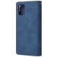 Mobigear Zipper Housse Samsung Galaxy A51 Etui Porte-Monnaie - Bleu