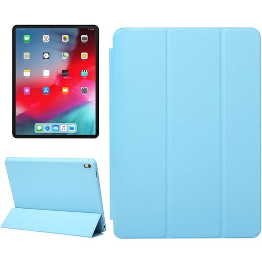Mobigear Tri-Fold Classy Coque iPad Pro 12.9 Pouces (2018) Etui - Bleu