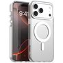 Mobigear Shockproof Coque iPhone 17 Pro Max MagSafe Coque arrière Rigide - Blanc