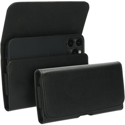 Mobiparts Classic Belt Etui de ceinture - Pochette de ceinture - Holster - XL - Noir