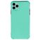 Mobigear Cushion Coque iPhone 12 Pro Max Coque arrière en TPU Souple Anti-Chocs - Turquoise