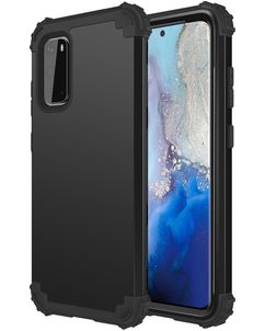 Mobigear Ultra Tough Coque Samsung Galaxy S20 Coque arrière Rigide Anti-Chocs - Noir