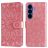 Mobigear Sunflower Housse Samsung Galaxy S26 Plus Etui Porte-Monnaie - Rose doré