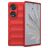 Mobigear Bumpy Coque HONOR 70 Coque arrière en TPU Souple - Rouge