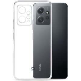 Mobilize Gelly Coque Transparente Xiaomi Redmi Note 12 Coque arrière en TPU Souple - Transparent
