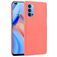 Mobigear Croco Coque OPPO Reno 4 Coque arrière Rigide - Rouge