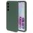 Mobiparts Coque Samsung Galaxy A35 Coque arrière en Silicone - Forest Green