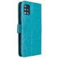 Mobigear Wallet Housse Samsung Galaxy A51 Etui Porte-Monnaie - Turquoise