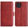 Mobigear Slim Magnet Housse HONOR X8 Etui Porte-Monnaie - Rouge