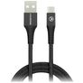 Mobilize Strong Nylon - Câble USB-A vers USB-C 1 mètre - Noir