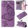 Mobigear Butterfly Housse iPhone 16e Etui Porte-Monnaie - Violet