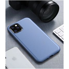 Mobigear Bio Coque iPhone 11 Coque arrière en Eco-Friendly - Bleu