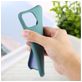 Mobigear Rubber Touch Coque iPhone 15 Coque arrière en Silicone - Dark Blue