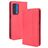 Mobigear Sensation Housse Motorola Edge (2021) Etui Porte-Monnaie - Rouge