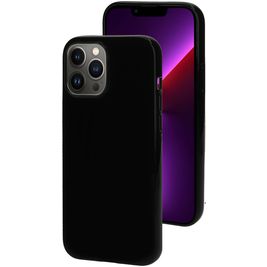 Mobiparts Classic Coque iPhone 13 Pro Max Coque arrière en TPU Souple - Noir