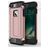Mobigear Outdoor Coque iPhone 8 Plus Coque arrière Rigide Anti-Chocs - Rose doré