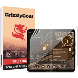 GrizzlyCoat Google Pixel Fold Hydrogel TPU Protection d'écran - Compatible Coque (Lot de 2)