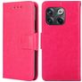 Mobigear Wallet Housse OnePlus 10T Etui Porte-Monnaie - Magenta