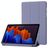 Mobigear Tri-Fold Gel Coque Samsung Galaxy Tab S11 Etui en TPU,Similicuir - Violet