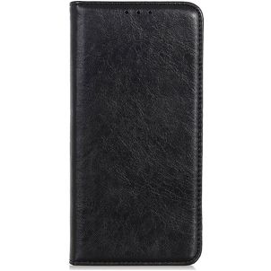 Mobigear Classic Elegance Housse Samsung Galaxy S22 Ultra Etui Porte-Monnaie - Noir