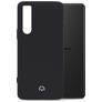 Mobilize Rubber Gelly Coque Sony Xperia 5 IV Coque arrière en TPU Souple - Matt Black