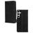 Mobilize Premium Gelly Housse Samsung Galaxy S24 FE Etui Porte-Monnaie - Noir