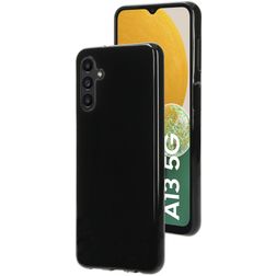 Mobiparts Classic Coque Samsung Galaxy A04s Coque arrière en TPU Souple - Noir