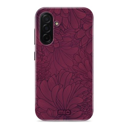 MIO Coque Samsung Galaxy A26 MagSafe Coque arrière Rigide - Berry Blooms