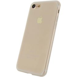 Mobilize Gelly Coque iPhone 8 Coque arrière en TPU Souple - Blanc