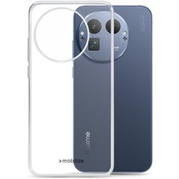 Mobilize Gelly Transparent Realme GT 8 Pro TPU souple Coque arrière - Transparent