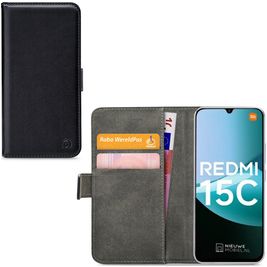 Mobilize Classic Gelly Housse Xiaomi Redmi 15C Etui Porte-Monnaie - Noir