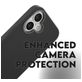 CARE by PanzerGlass Fashionable Coque iPhone 16 MagSafe Coque arrière en Silicone - Noir