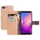 Mobiparts Saffiano Wallet Housse Samsung Galaxy J6 (2018) Etui Porte-Monnaie - Copper