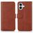Mobigear Wallet Housse iPhone 17 Etui Porte-Monnaie - Marron
