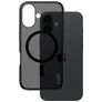 CARE by PanzerGlass Flagship Coque iPhone 16 MagSafe Coque arrière Rigide - Transparent / Noir
