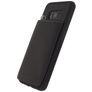 Mobilize Gelly Card Coque Samsung Galaxy S8 Coque arrière en TPU Souple avec Porte-Cartes - Noir
